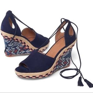 Cabi Isla Wedge Espadrille Sandals